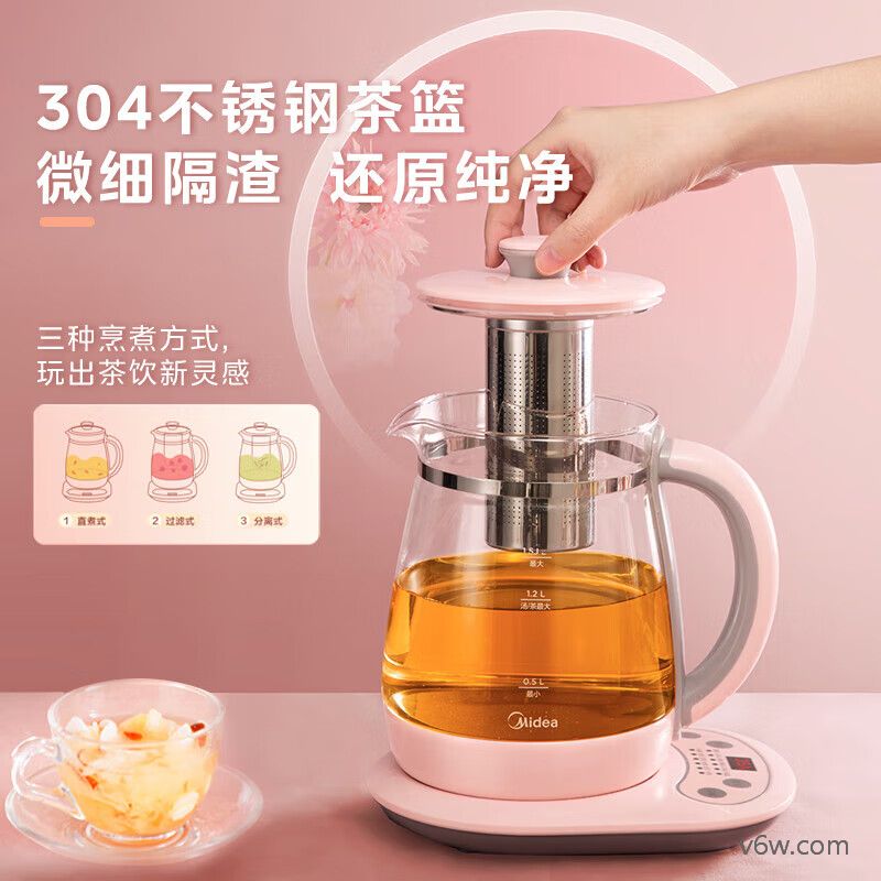 美的YS15M211养生壶图片