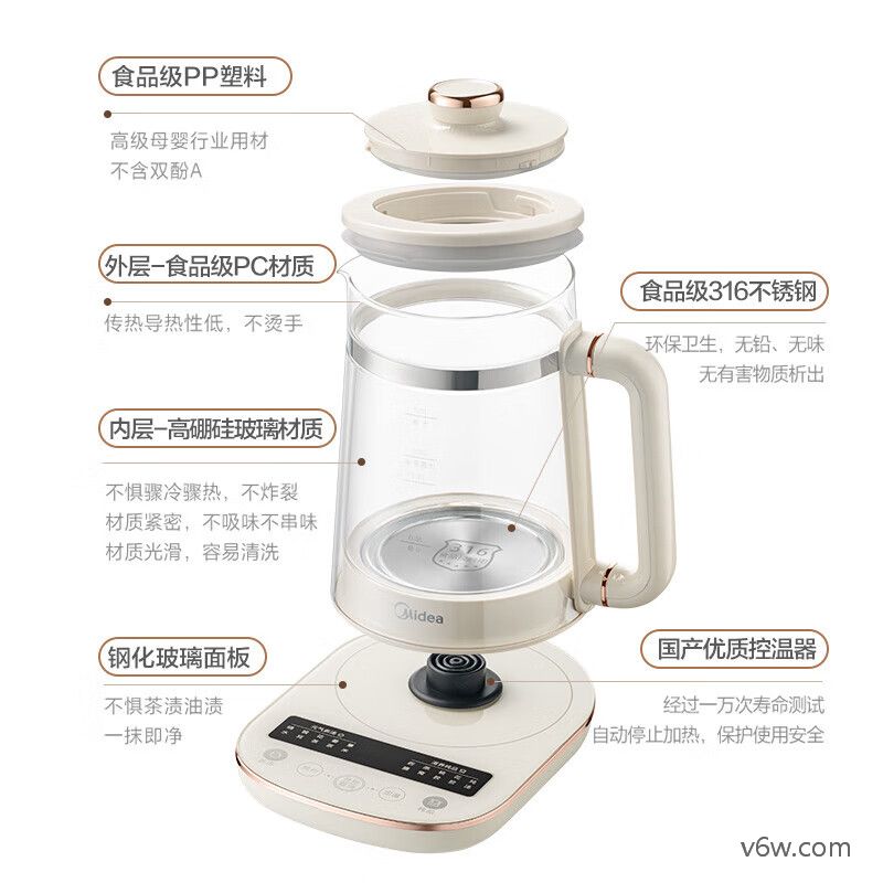 美的MK-YSAS1502Pro养生壶图片