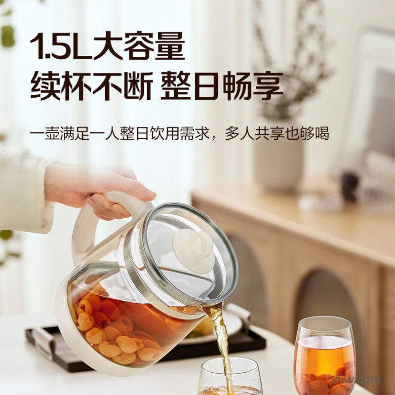 康佳KYSH-1838E-W养生壶图片