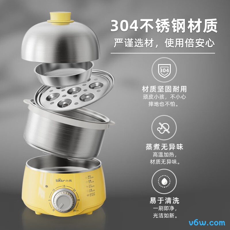 小熊ZDQ-A14X2煮蛋器图片