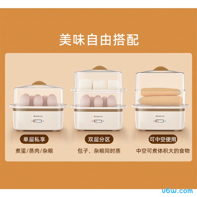 志高ZDQ204煮蛋器图片