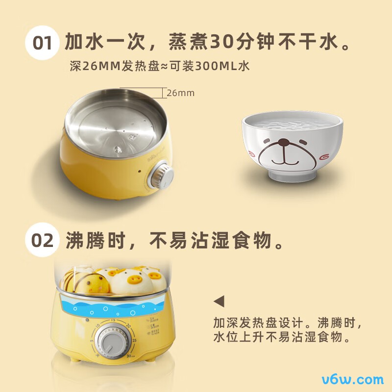小熊ZDQ-A14X2煮蛋器图片