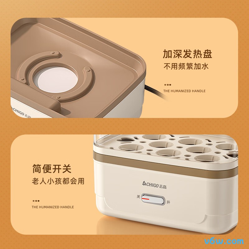 志高ZDQ204煮蛋器图片