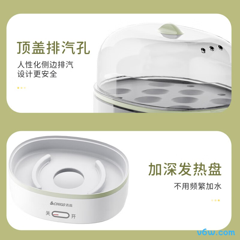 志高ZDQ208煮蛋器图片
