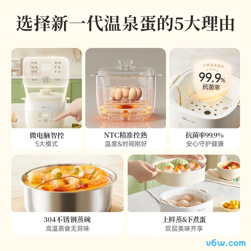 小熊ZDQ-T10Y2煮蛋器图片