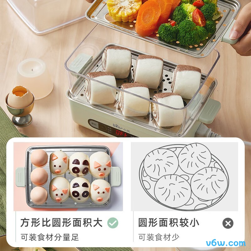 小熊ZDQ-B06N3煮蛋器图片