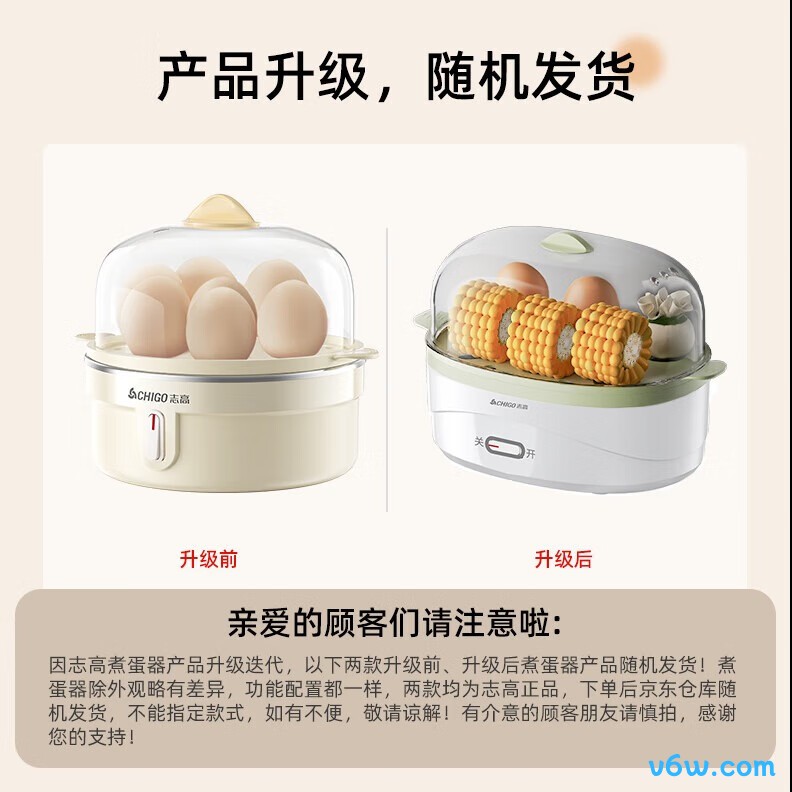 志高ZDQ208煮蛋器图片