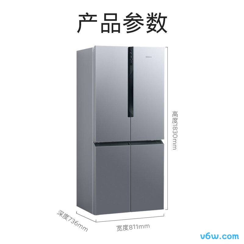 西门子KF86NAA95C冰箱图片