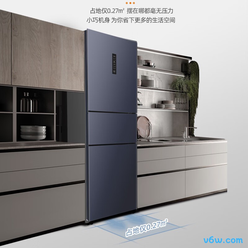 新飞BCD-223WK3DT冰箱图片