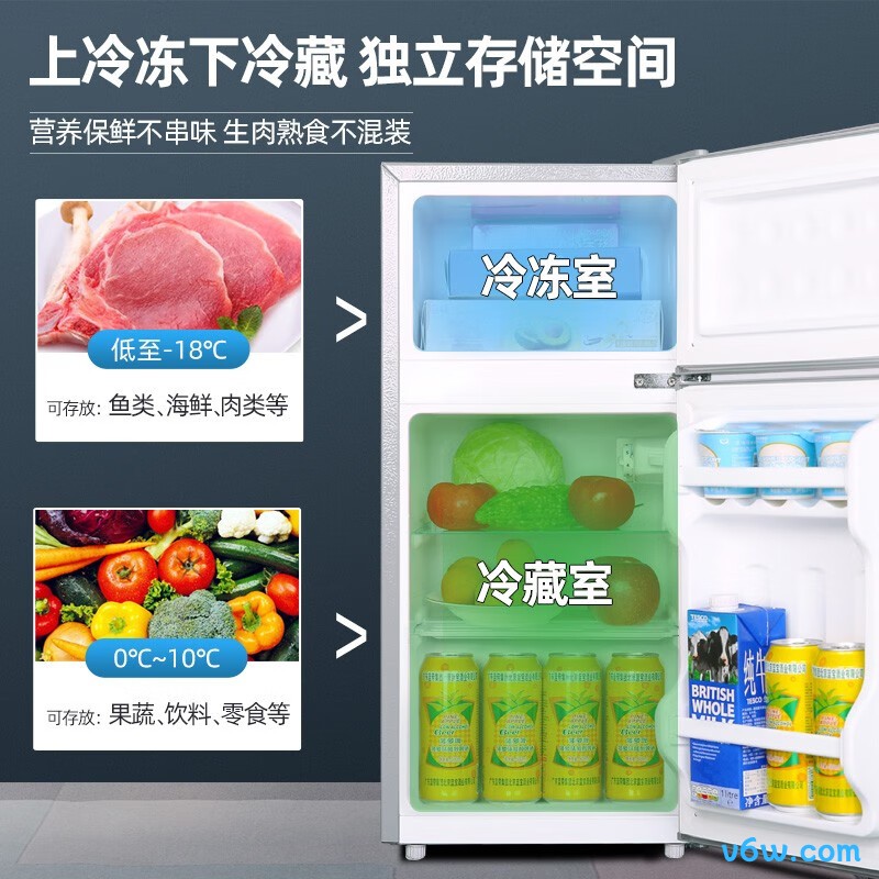 荣事达BCD-53A136冰箱图片