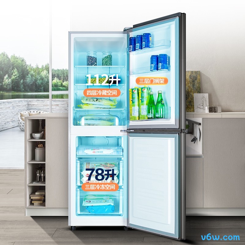 新飞BCD-190WK2AT冰箱图片