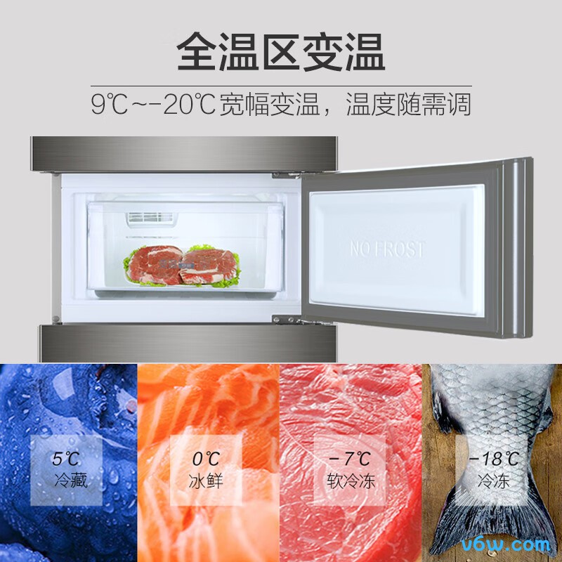 海尔BCD-218WDPD冰箱图片