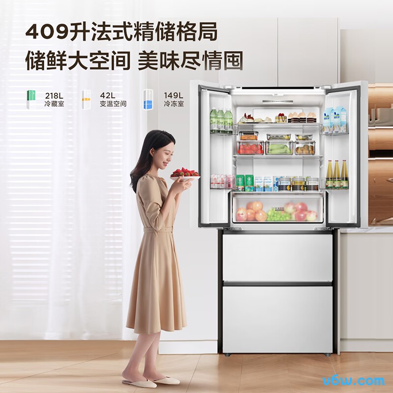 TCL-R409V5-D冰箱图片