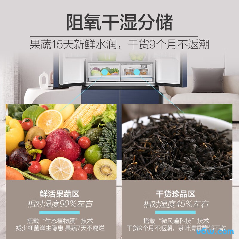 海尔BCD-511WGHTD79B9U1冰箱图片