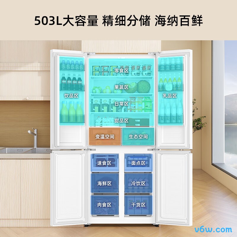 创维BCD-503W4QB1冰箱图片