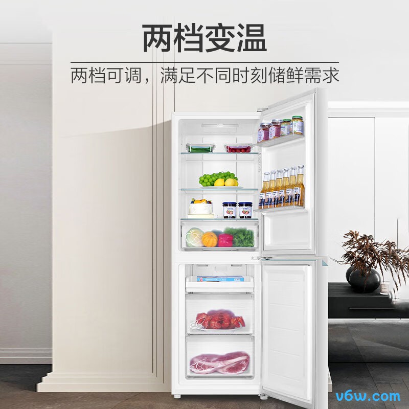 海尔BCD-200WGHC290WV冰箱图片
