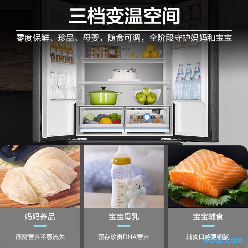 海尔BCD-510WGHFD59S9U1冰箱图片