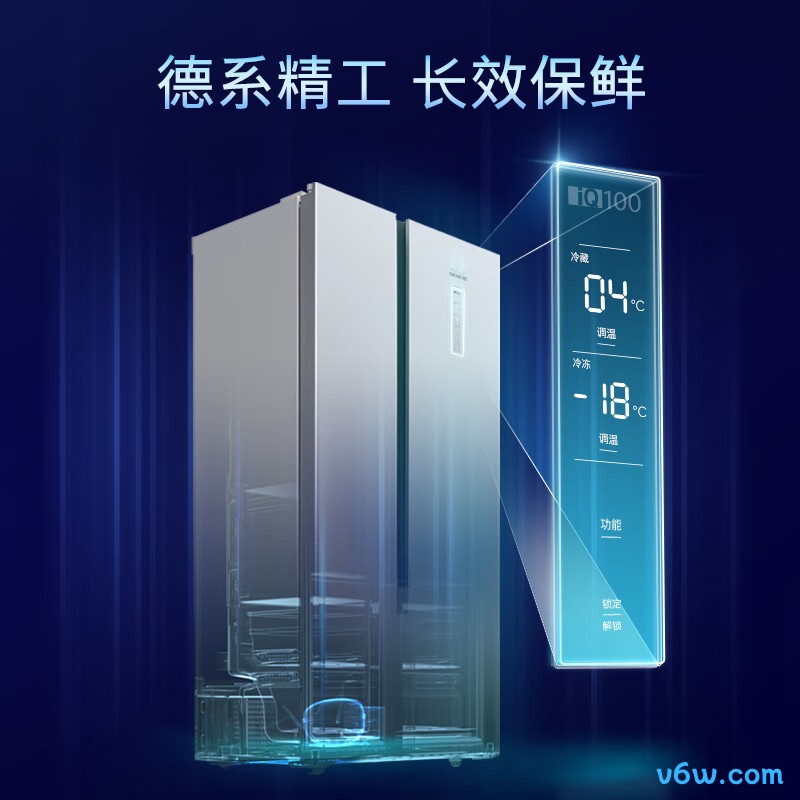 西门子BCD-500W(KX50NA41TI)冰箱图片