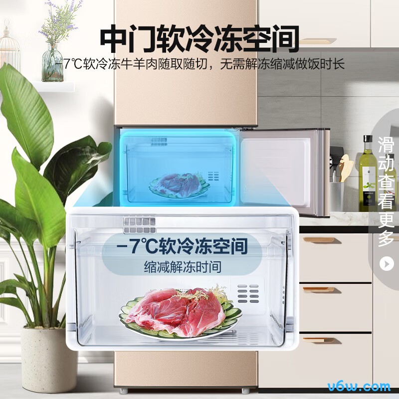 容声BCD-206D11N冰箱图片