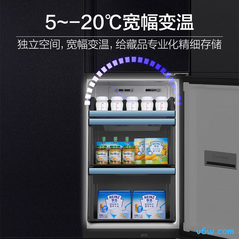 海尔BCD-501WLHTS19B9U1冰箱图片