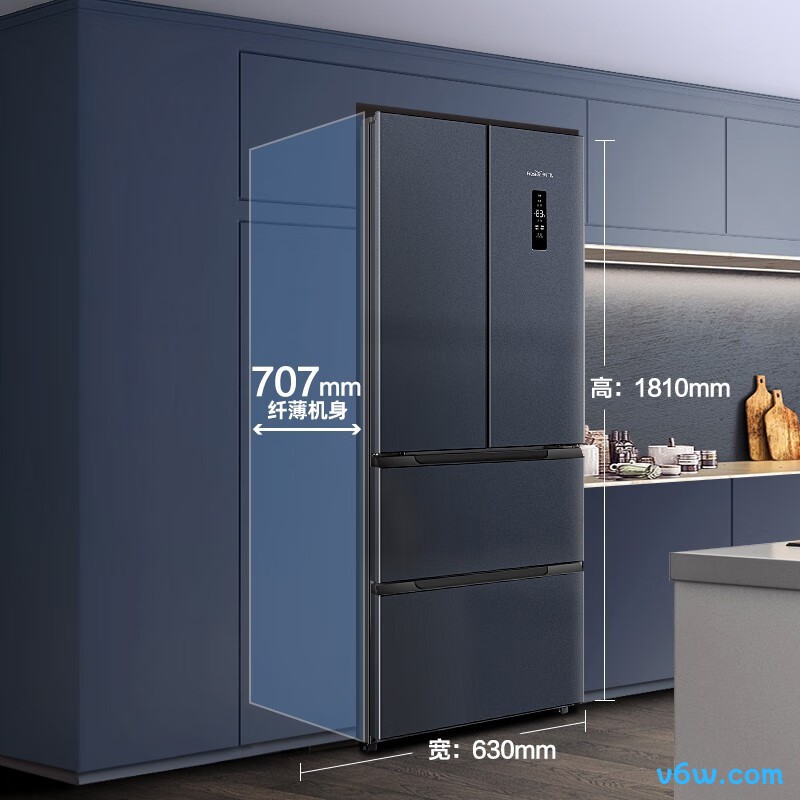 新飞BCD-361WK7AT/L冰箱图片