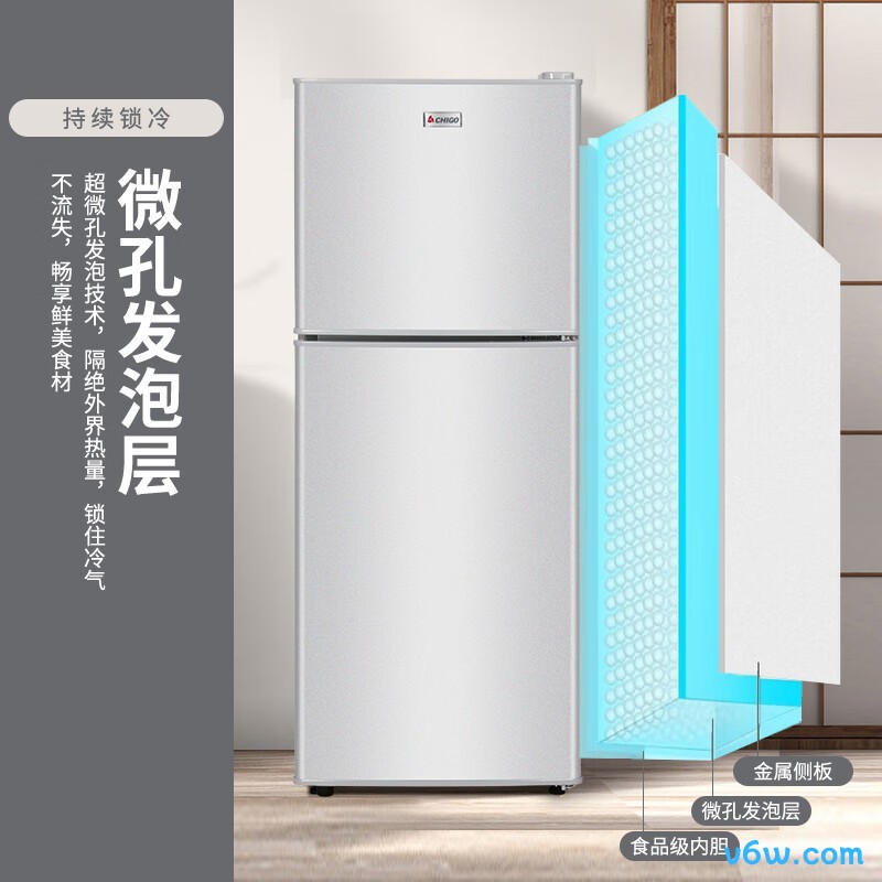 志高BCD-102A138JD冰箱图片