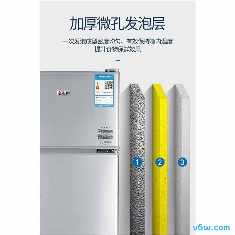 志高BCD-38B118L冰箱图片