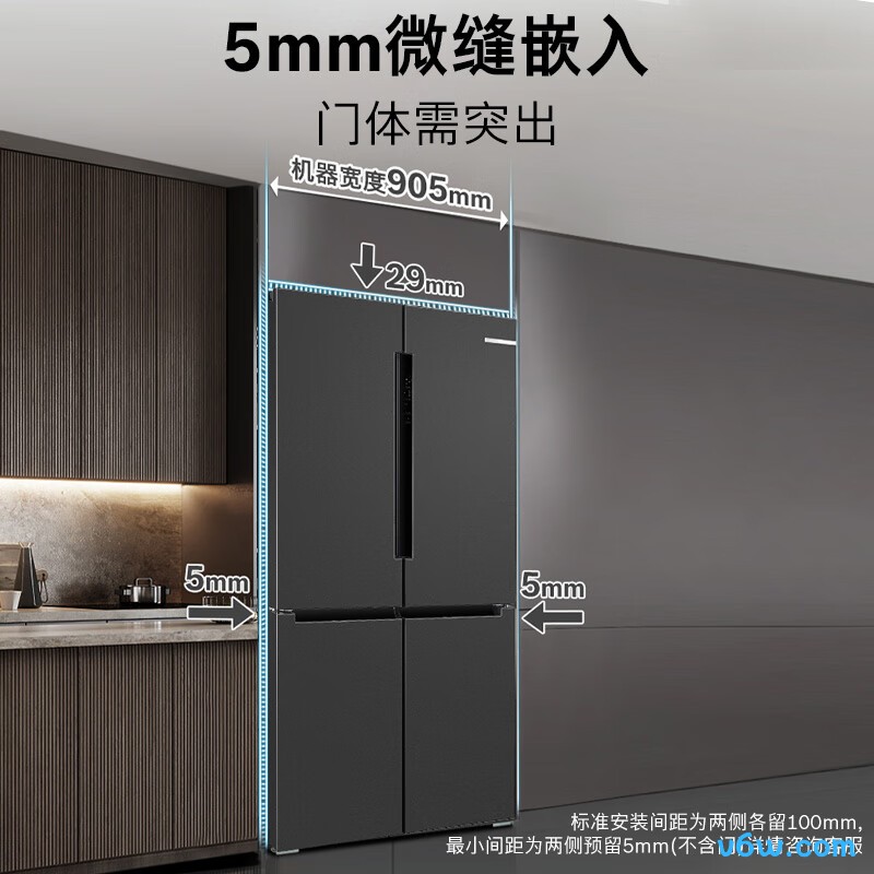 博世KMF61A91TI冰箱图片