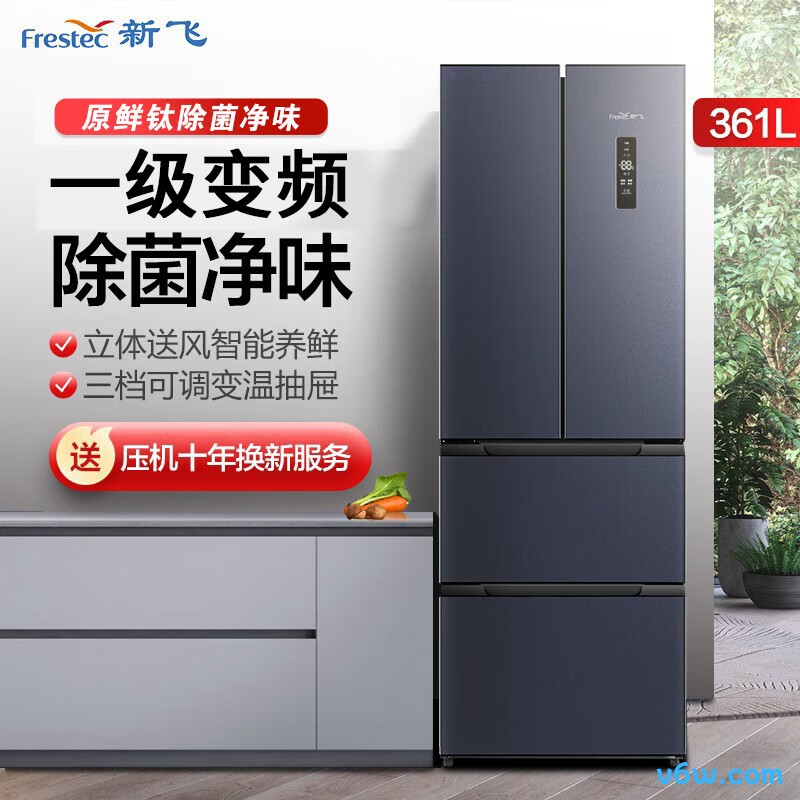 新飞BCD-361WK7AT/L冰箱图片