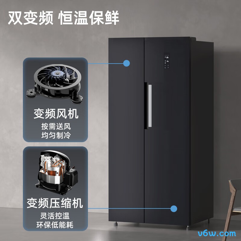 上菱BSE461PWL冰箱图片