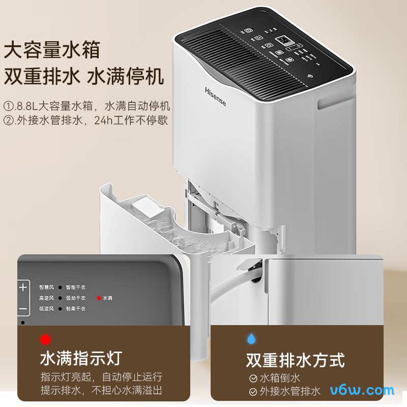 海信CF55BD/XW除湿机图片