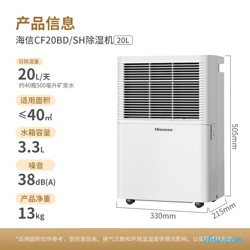 海信CF20BD/SH除湿机图片