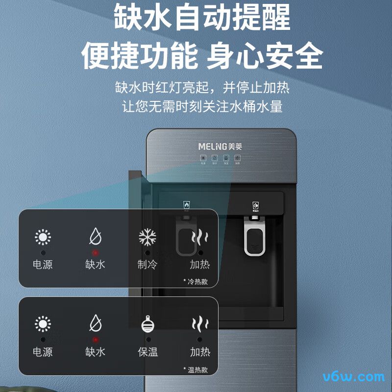 美菱MY-L138桶装饮水机图片