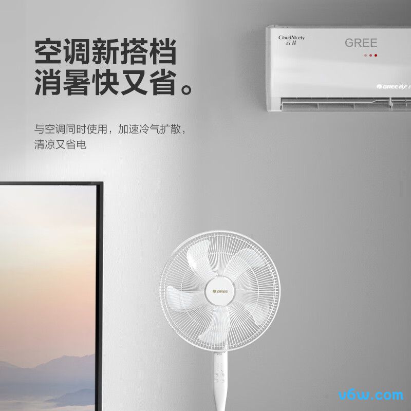 格力FD-40X77Bh5落地扇图片