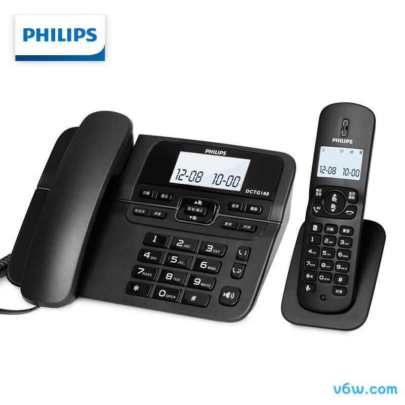 飞利浦DCTG188电话机图片