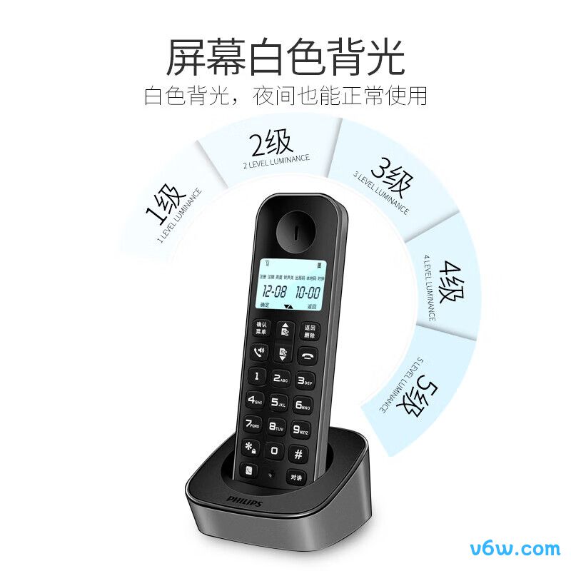 飞利浦DCTG1602电话机图片