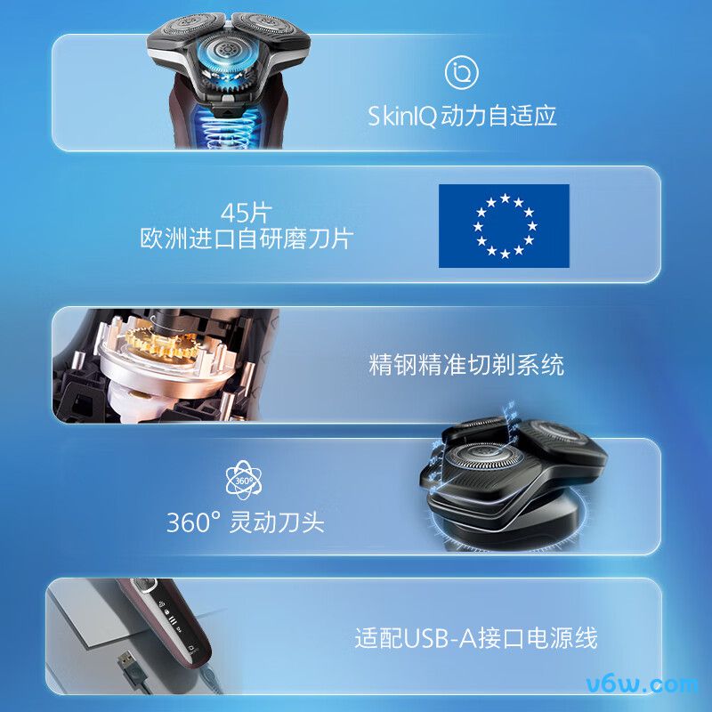 飞利浦S5831/01剃须刀图片