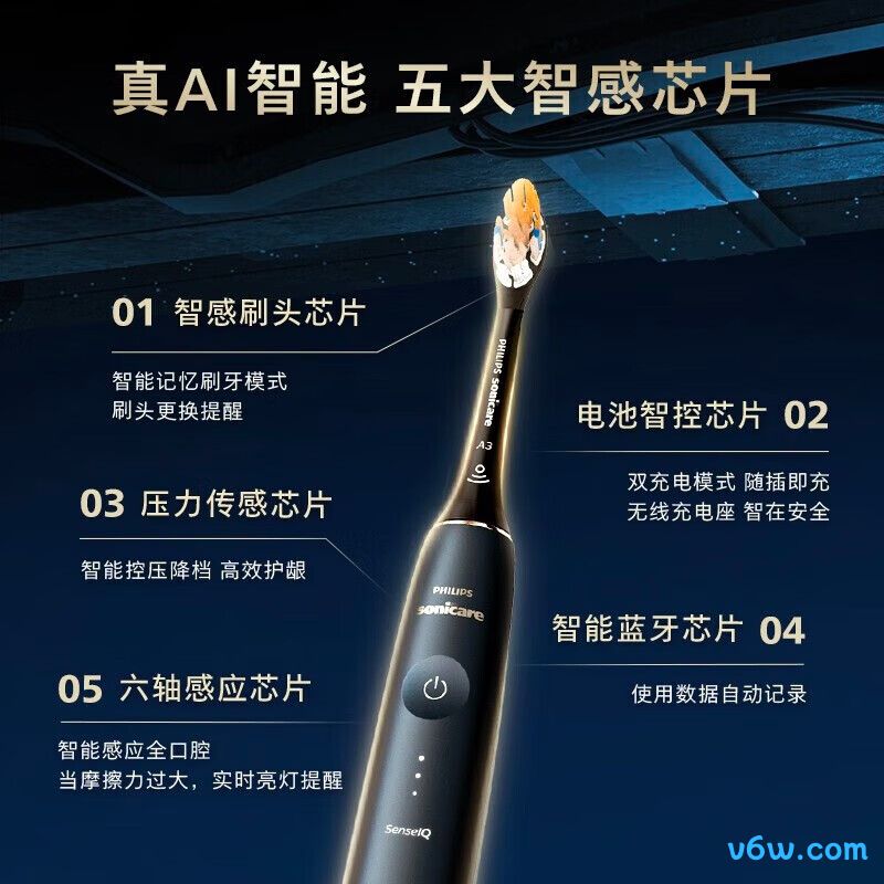 飞利浦HX9996电动牙刷图片