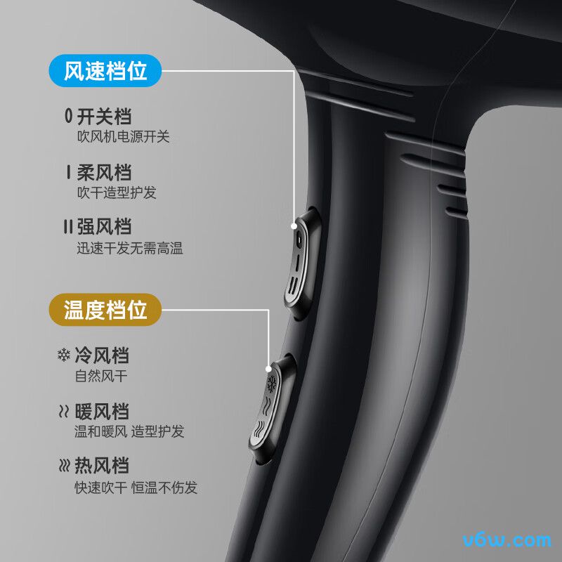 奥克斯AH7617电吹风图片