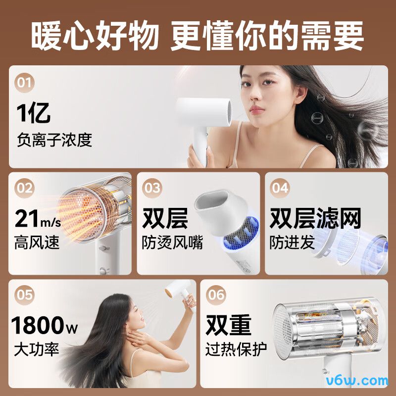 京东京造JZ-CF01电吹风图片