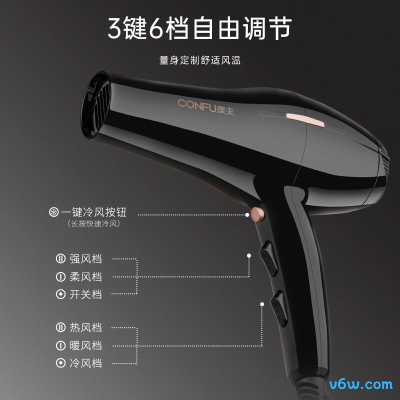 康夫KF-8926电吹风图片