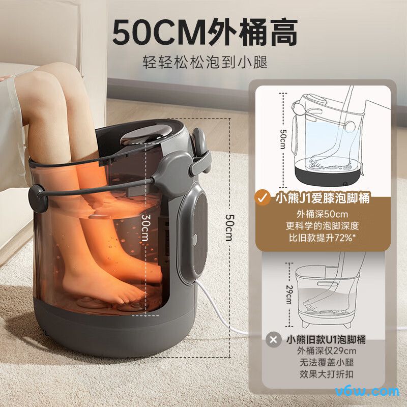 小熊ZYP-E10J1足浴盆图片