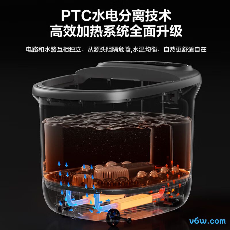 海尔HQY-J651H足浴盆图片