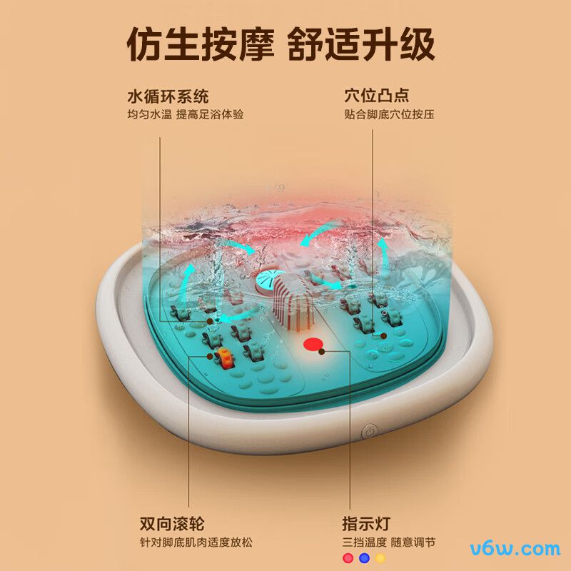 美的MK-AY0101足浴盆图片