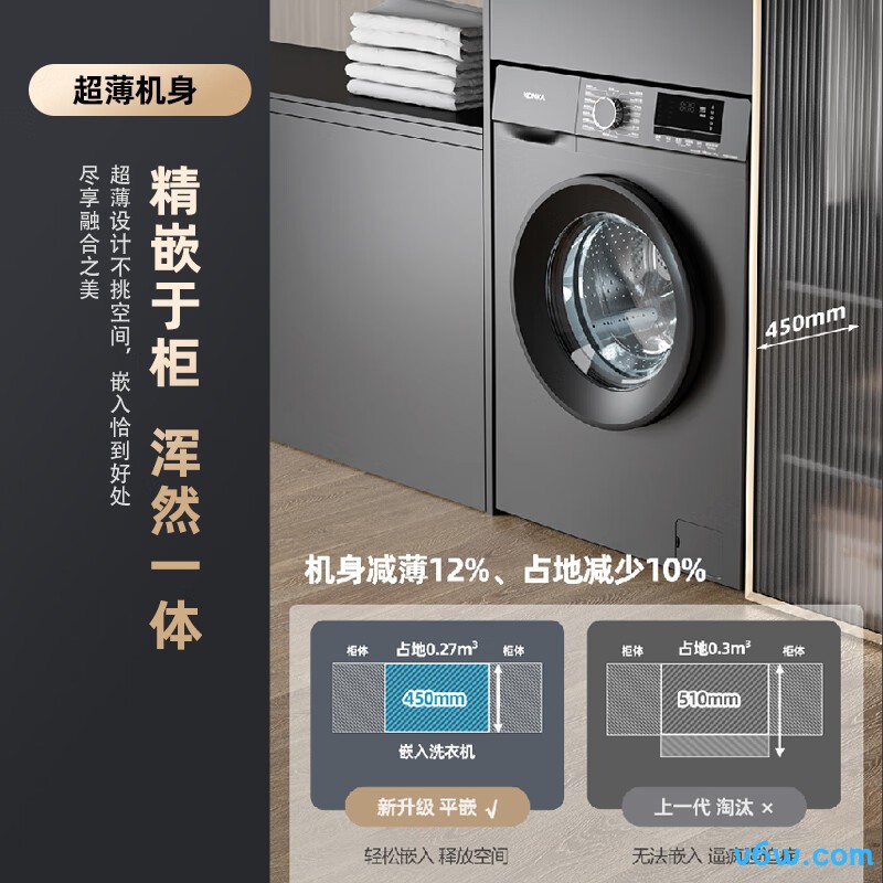 康佳KG80-J1206BT洗衣机图片