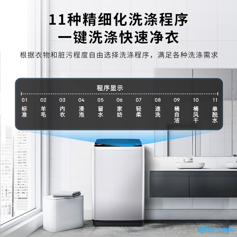 创维T80Q洗衣机图片