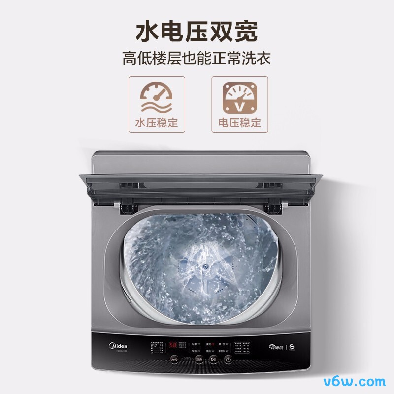 美的MB80V33B洗衣机图片