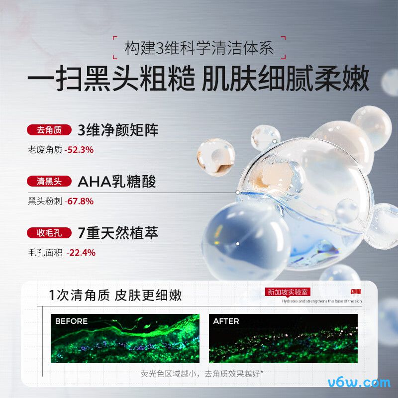 ning进口面部去角质啫喱洗面奶图片