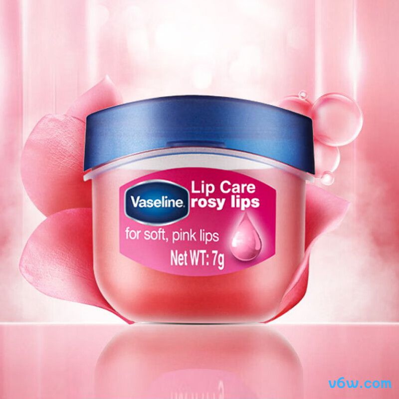 凡士林经典修护唇膏玫瑰味润唇膏图片