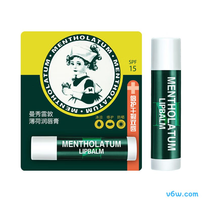 曼秀雷敦薄荷润唇膏SPF15润唇膏图片